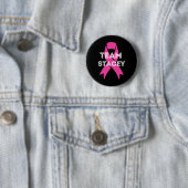 Team Stacey gepersonaliseerde borstkanker bewustzi Ronde Button 5,7 Cm (In situ)