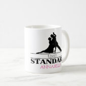 Team Standaard Gepersonaliseerde Ballroom Dans Koffiemok (Voorkant rechts)
