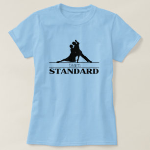Team Standard Ballroom Dance Silhouette T-shirt