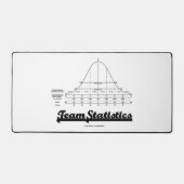 Team Statistieken Bell Curve normale verdeling Bureaumat (Voorkant)