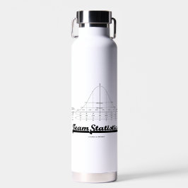 Team Statistieken Bell Curve normale verdeling Waterfles