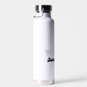 Team Statistieken Bell Curve normale verdeling Waterfles (Rechts)