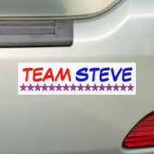 Team Steve Bumpersticker (Op auto)