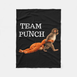 Team stomp baby aap stomp trend meme grafisch Te Fleece Deken