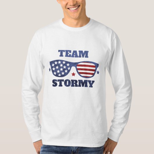 team stormachtig t-shirt (Voorkant)