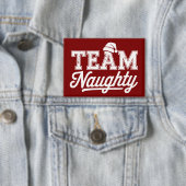 Team Stout Grappige Kerst Feest Grap Humor Mannen Button (Insitu)