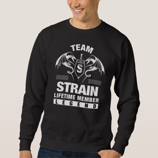 Team Strain Lifetime Member Trui (Voorkant)