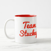 Team Stuckey Tweekleurige Koffiemok (Links)
