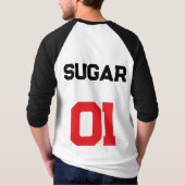 Team Sugar Baseball T-shirt (Achterkant)