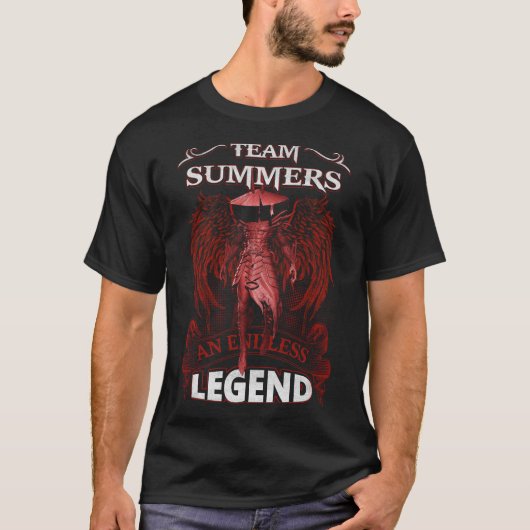 Team-SUMMERS - Een eindeloze LEGEND T-shirt (Voorkant)