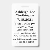 Team Sweet 16 Badge - Bekijk terug (Achterkant)