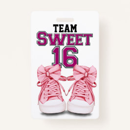 Team Sweet 16 Badge - Bekijk terug