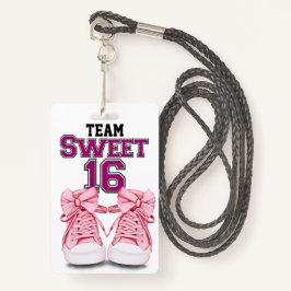 Team Sweet 16 Badge - Bekijk terug
