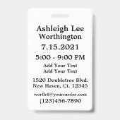 Team Sweet 16 Badge - Bekijk terug (Achterkant)