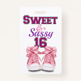 Team Sweet 16 Badge - Bekijk terug