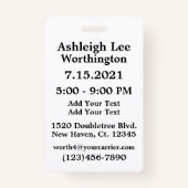 Team Sweet 16 Badge - Bekijk terug (Achterkant)