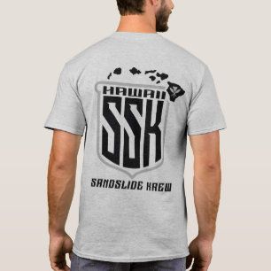 Team T-shirt (zwart en zilver)