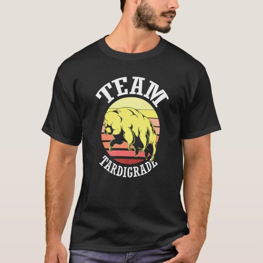 Team Tardigrade Moss Piglet Science Tardigrade T-shirt (Voorkant)