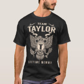 Team TAYLOR Lifetime Lid T-shirt (Voorkant)