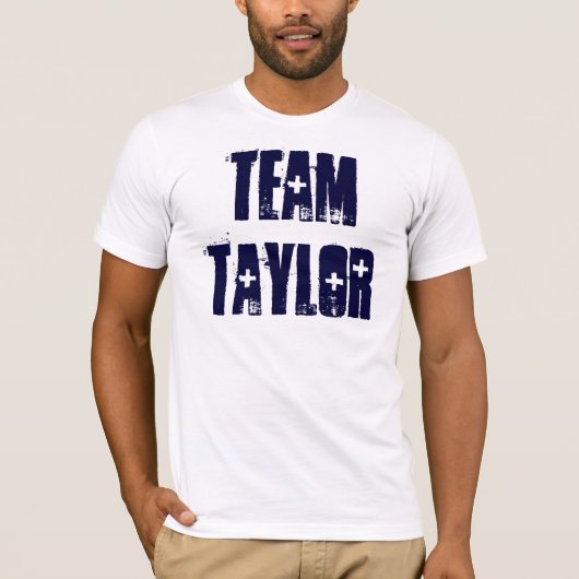 TEAM TAYLOR T-SHIRT (Voorkant)
