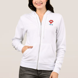 Team TDU Zip Up Vrouwen Hoodie