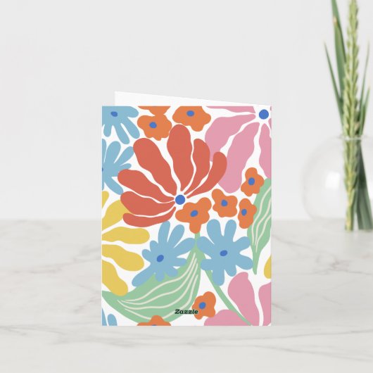 Team Teacher Vrijwilliger Collega Bedankt Card (Achterkant)