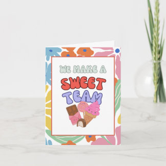 Team Teacher Vrijwilliger Collega Bedankt Card