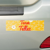 Team Tellez Bumpersticker (Op auto)