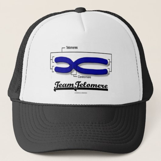 Team Telomere (Biology Humor) Trucker Pet (Voorkant)