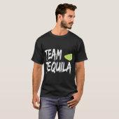 Team Tequila met groene Limoen T-shirt (Voorkant volledig)