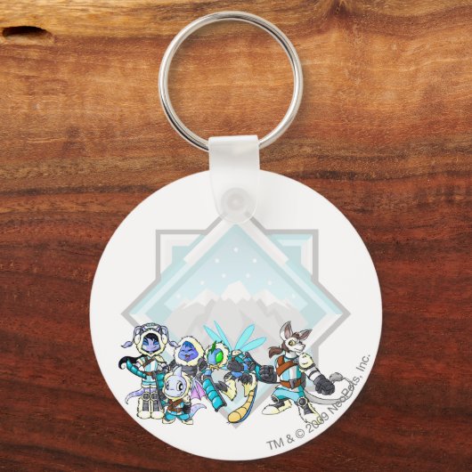 Team Terror Mountain Group Sleutelhanger (Voorkant)