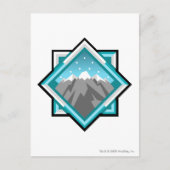 Team Terror Mountain Logo Briefkaart (Voorkant)