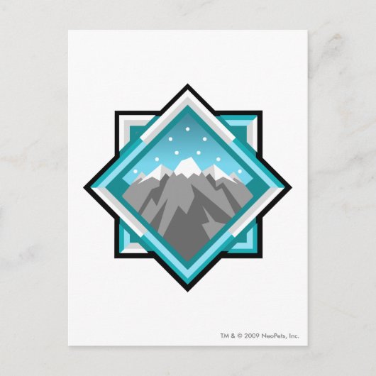 Team Terror Mountain Logo Briefkaart (Voorkant)