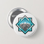 Team Terror Mountain Logo Ronde Button 5,7 Cm (Voorkant /achterkant)