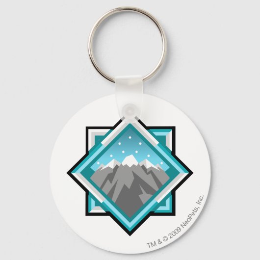 Team Terror Mountain Logo Sleutelhanger (Voorkant)