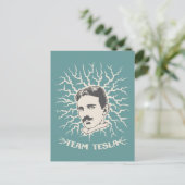 Team Tesla Briefkaart (Staand voorkant)