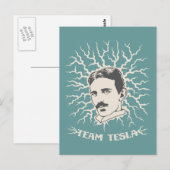 Team Tesla Briefkaart (Voorkant / Achterkant)