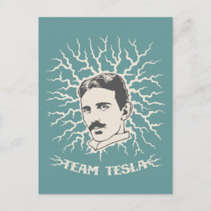 Team Tesla Briefkaart