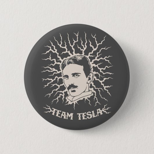 Team Tesla Ronde Button 5,7 Cm (Voorkant)