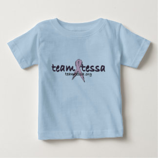 Team Tessa Baby T-shirt - blauw