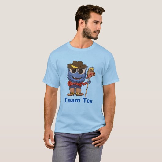 Team Tex T-shirt (Voorkant volledig)