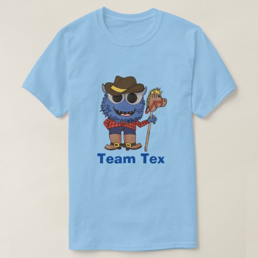 Team Tex T-shirt (Design voorkant)
