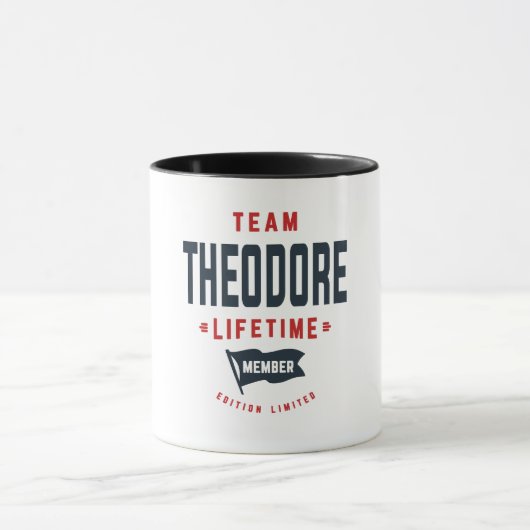 Team Theodore Lifetime Member Funny Name Theodore Mok (Midden)