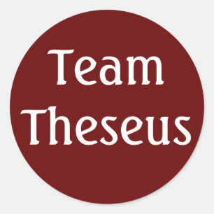 Team Theseus, Griekse Hero Ronde Sticker