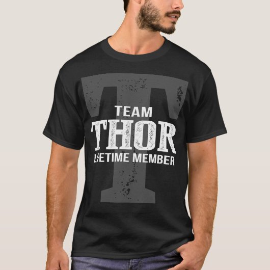Team THOR Levenslang Lid T-shirt (Voorkant)
