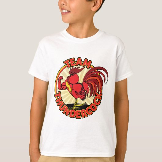 Team Thundercock T-shirt (Voorkant)