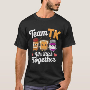 Team to Teacher Transitional Kindergarten Terug na T-shirt
