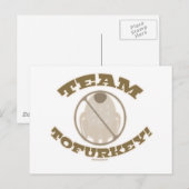 Team Tofurkey Briefkaart (Voorkant / Achterkant)