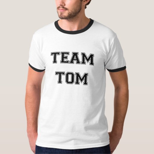 Team Tom T-shirt (Voorkant)