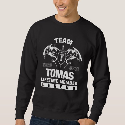 Team Tomas levenslang lid Trui (Voorkant)